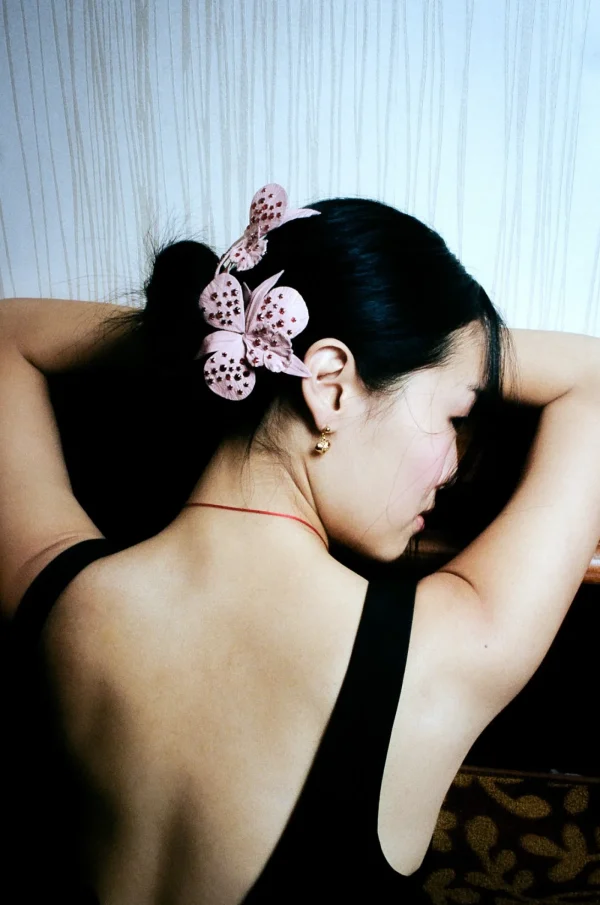 Hair^Sandy Liang Dendrobium Clip In Pink