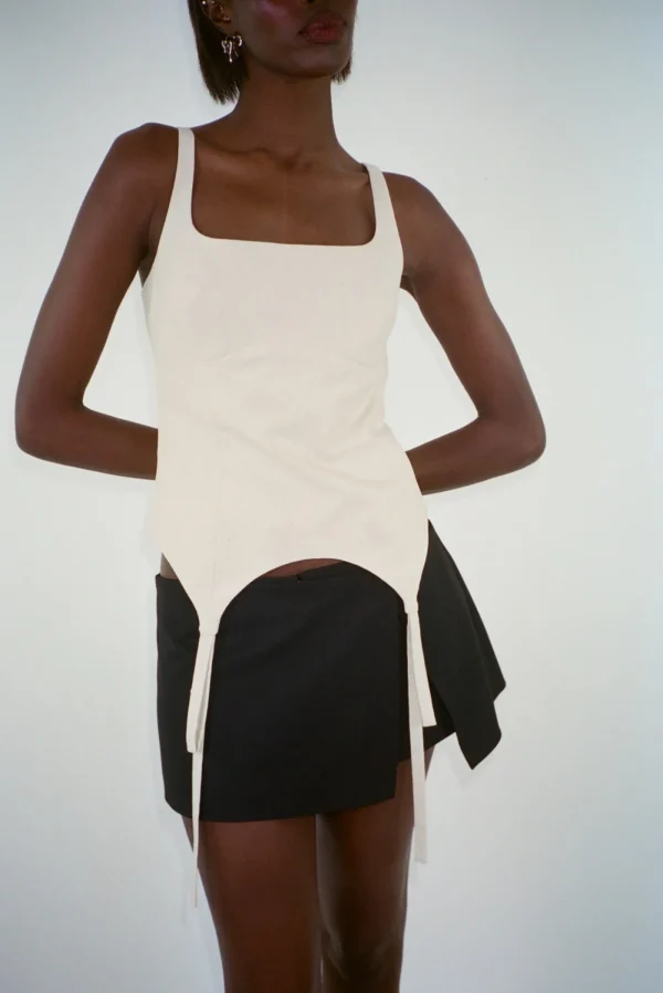 Uniform^Sandy Liang Goto Skort In Black