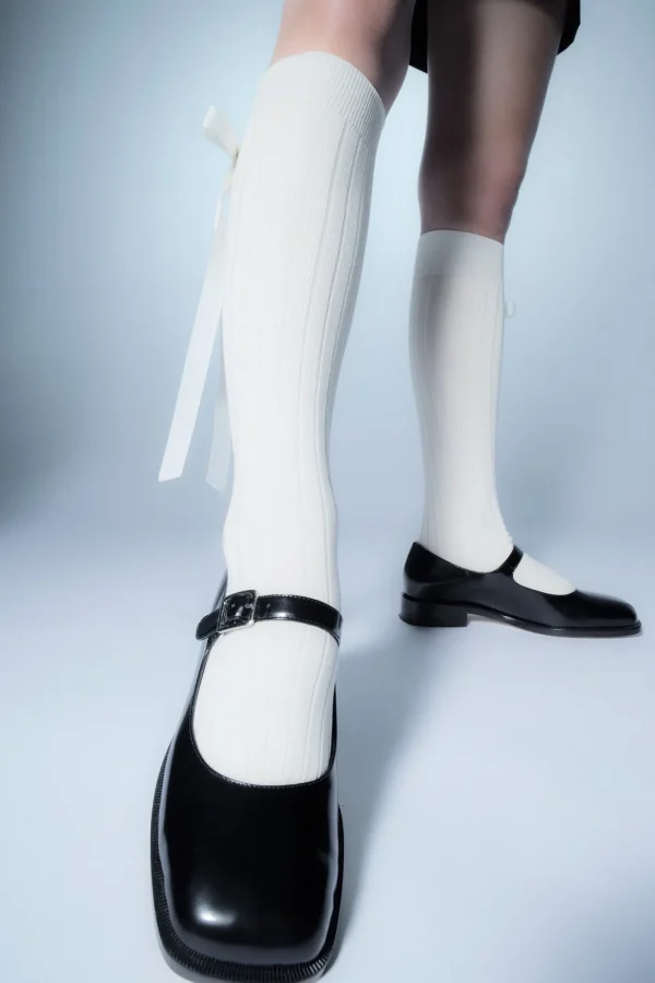 Uniform^Sandy Liang Mj 35 In Black Spazzolato